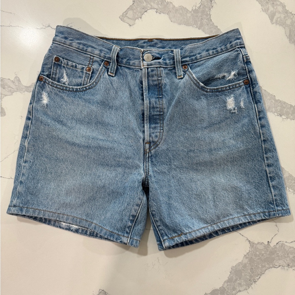 Classic Light Blue Women's Jean Shorts